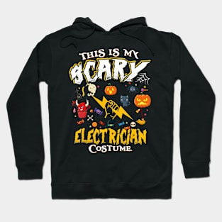 This Is My Scary Electrician Halloween Costume Funny Hoodie